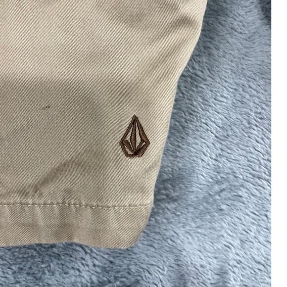 men's Brown Volcom chino shorts size 38 excellent condition - Picture 5 of 10